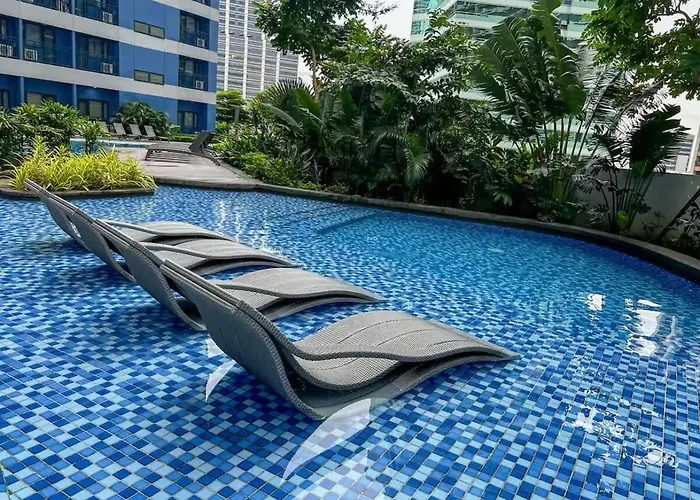 La Casa Air At Smdc Air Residences, Ayala Makati Near Shopping Malls And Makati Medical Center * Manila